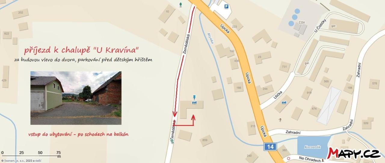 Chalupa U Kravina Rtyne v Podkrkonosi Esterno foto